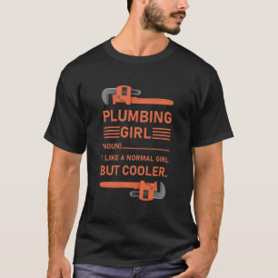 T-shirt Fille de plomberie - plomberie