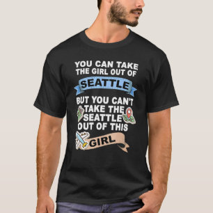T-shirt Fille de Seattle City