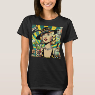 T-shirt Fille de spectacle rétro