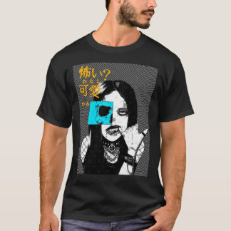 T-shirt Fille de style gothique cyberpunk drôle