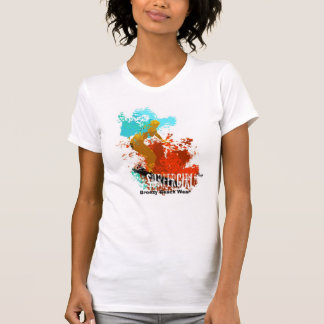 T-shirt Fille de surfer