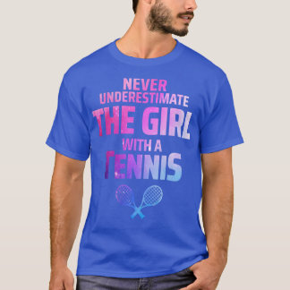 T-shirt fille de tennis