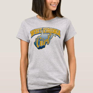 T-shirt Fille de Virginie-Occidentale
