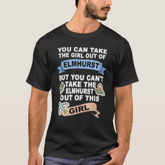 T-shirt Fille d'Elmhurst Queens New York City