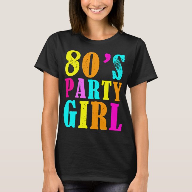 T-shirt Fille des années 80 (Devant)