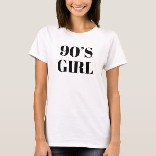 T-shirt Fille des années 90