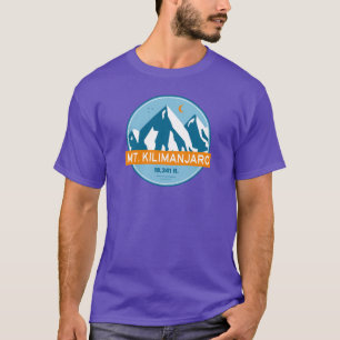 T-shirt Fille des étoiles et de la lune du Mont Kilimandja