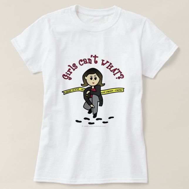 T-shirt Fille des Experts (Design devant)