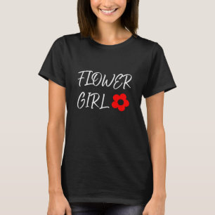 T-shirt Fille des fleurs