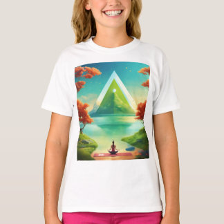 T-shirt Fille design de mode