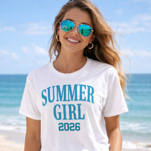 T-shirt Fille d'été 2026 Mode Tendance