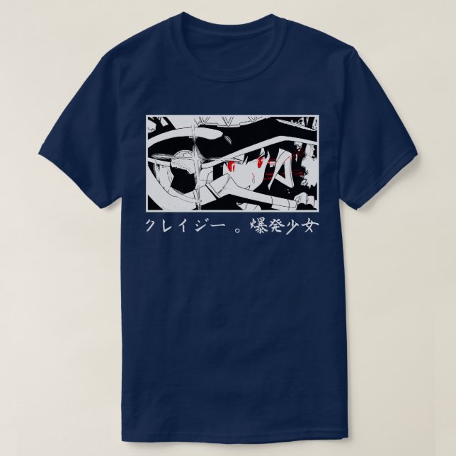 T-shirt Fille d'explosion folle (Design devant)