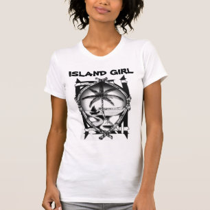 T-SHIRT FILLE D'ÎLE