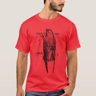 T-shirt fille d'oiseau rapide de chemney