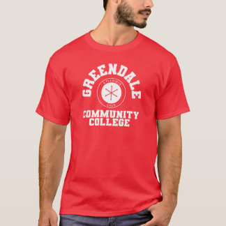 T-shirt fille du collège communautaire de greendale
