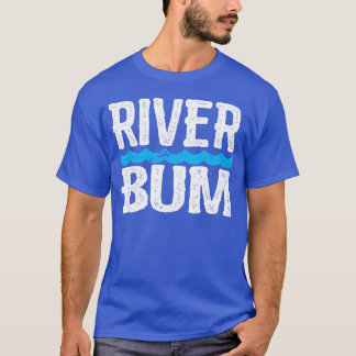 T-shirt Fille du rat de vacances de camping flottant de ri
