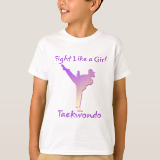 T-shirt Fille du Taekwondo