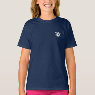 T-shirt fille EJH en bleu