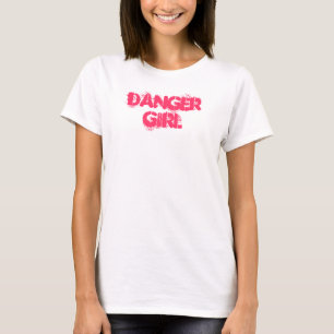 T-shirt fille en danger