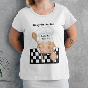 T-shirt Fille en droit Anniversaire Gnome Chef Cook