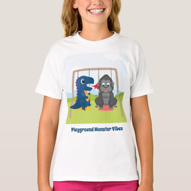 T-shirt fille enfant (Devant)