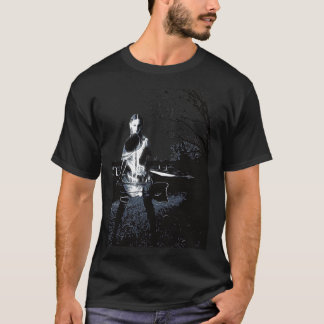 T-shirt Fille et hache