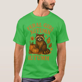 T-SHIRT FILLE FÉRALE AUTOMNE