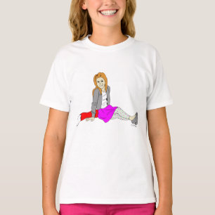 T-shirt fille foy