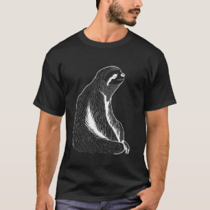 T-shirt Fille Garçon Homme Femme Amour Paresseux Drôle Nou