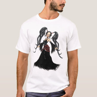 T-shirt Fille gothique