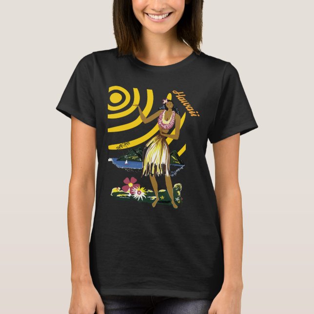 T-shirt Fille Hawaii (Devant)