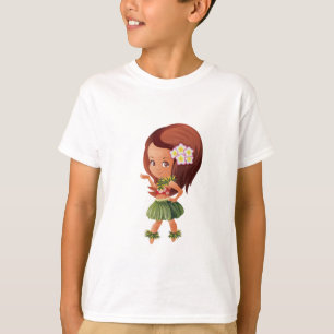 T-shirt fille Hula