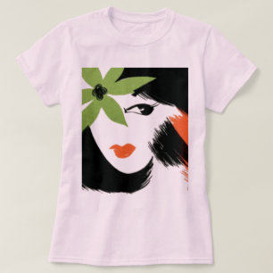 T-shirt fille île