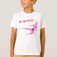 T-shirt fille karaté
