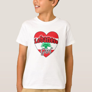 T-shirt Fille libanaise
