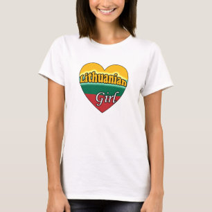 T-shirt Fille lituanienne