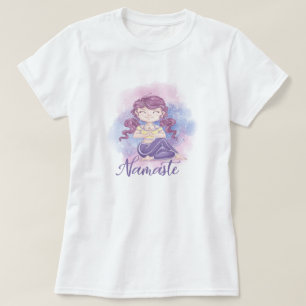 T-Shirt Fille Namaste Yoga