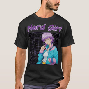 T-shirt Fille nerd