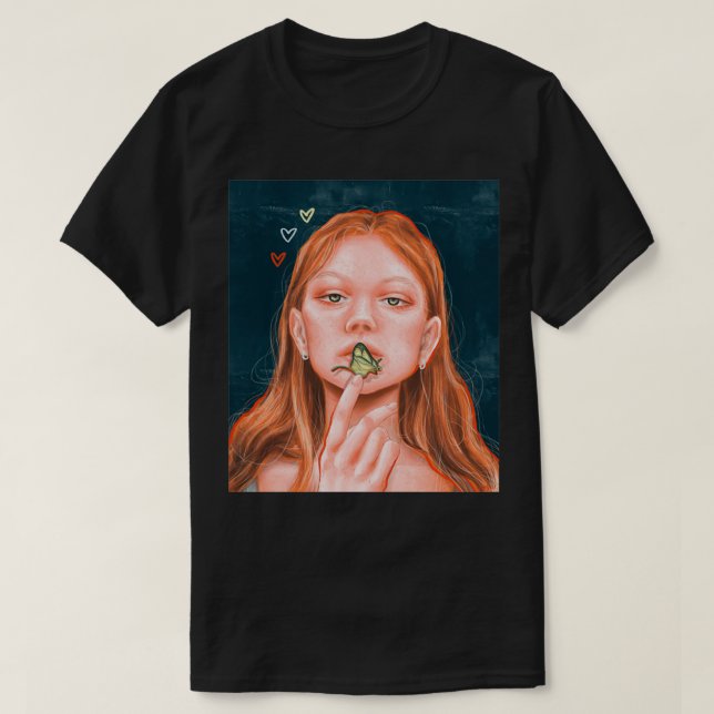 T-shirt Fille papillon (Design devant)