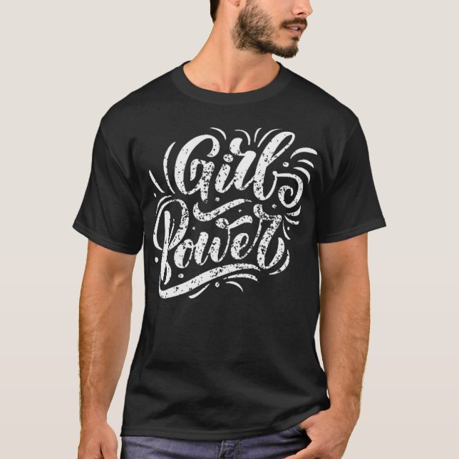 T-shirt Fille puissance 3 (Devant)