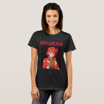 T-Shirt Fille Rock Nerd
