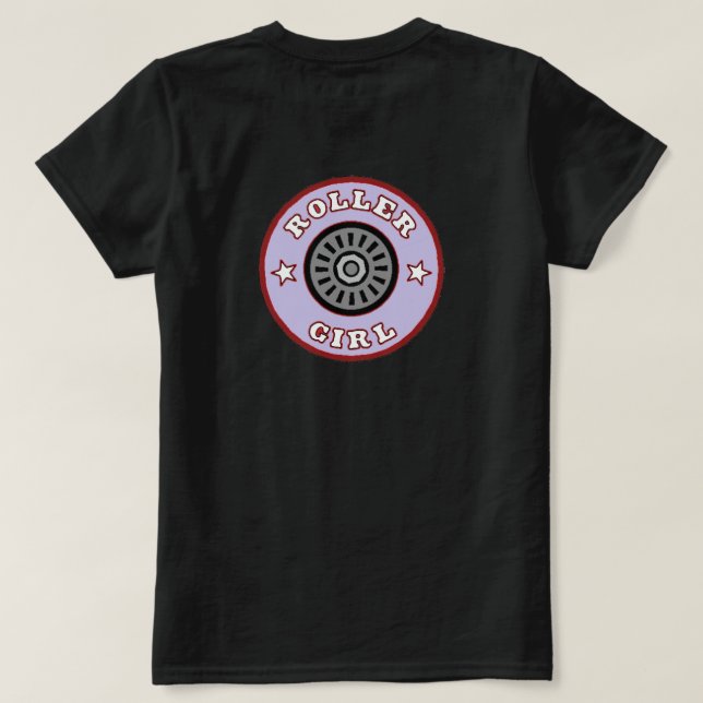 T-shirt fille Rollerskate (Design dos)