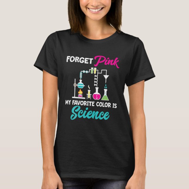 T-shirt Fille Scientifique Ingénierie STEM Scientifique Re (Devant)
