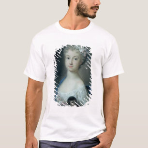 T-shirt Fille tenant un singe
