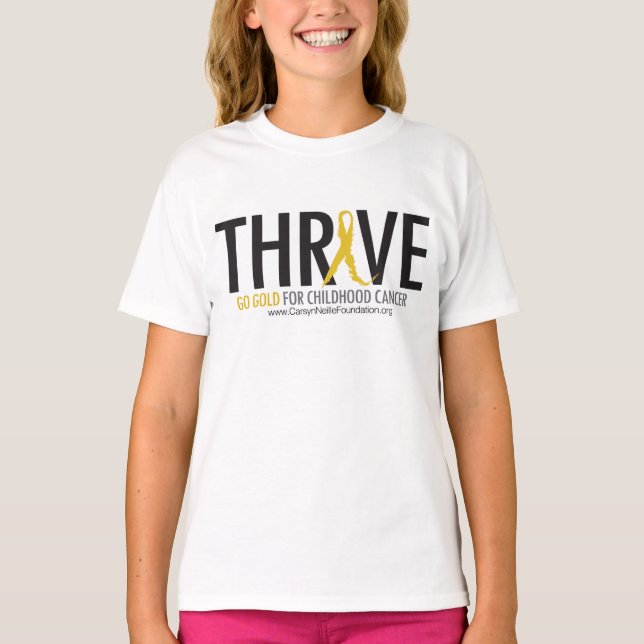 T-shirt Fille : THRIVE Ruffle (Devant)