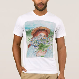 T-shirt fille timide