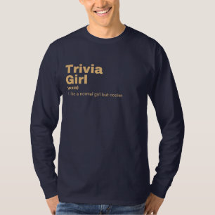 T-shirt Fille - Trivia