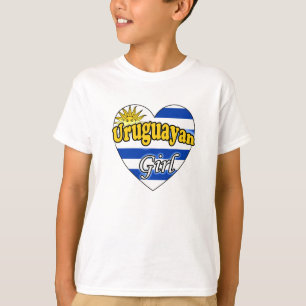 T-shirt fille uruguayenne