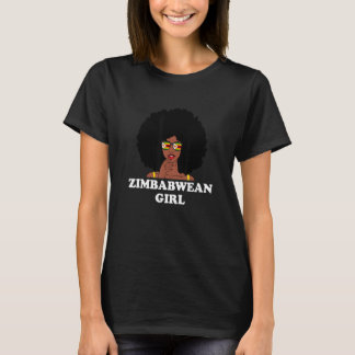 T-shirt Fille zimbabwéenne Zimbabwe