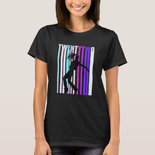 T-shirt Filles 22e Danse Anniversaire Pour Filles Hiphop D